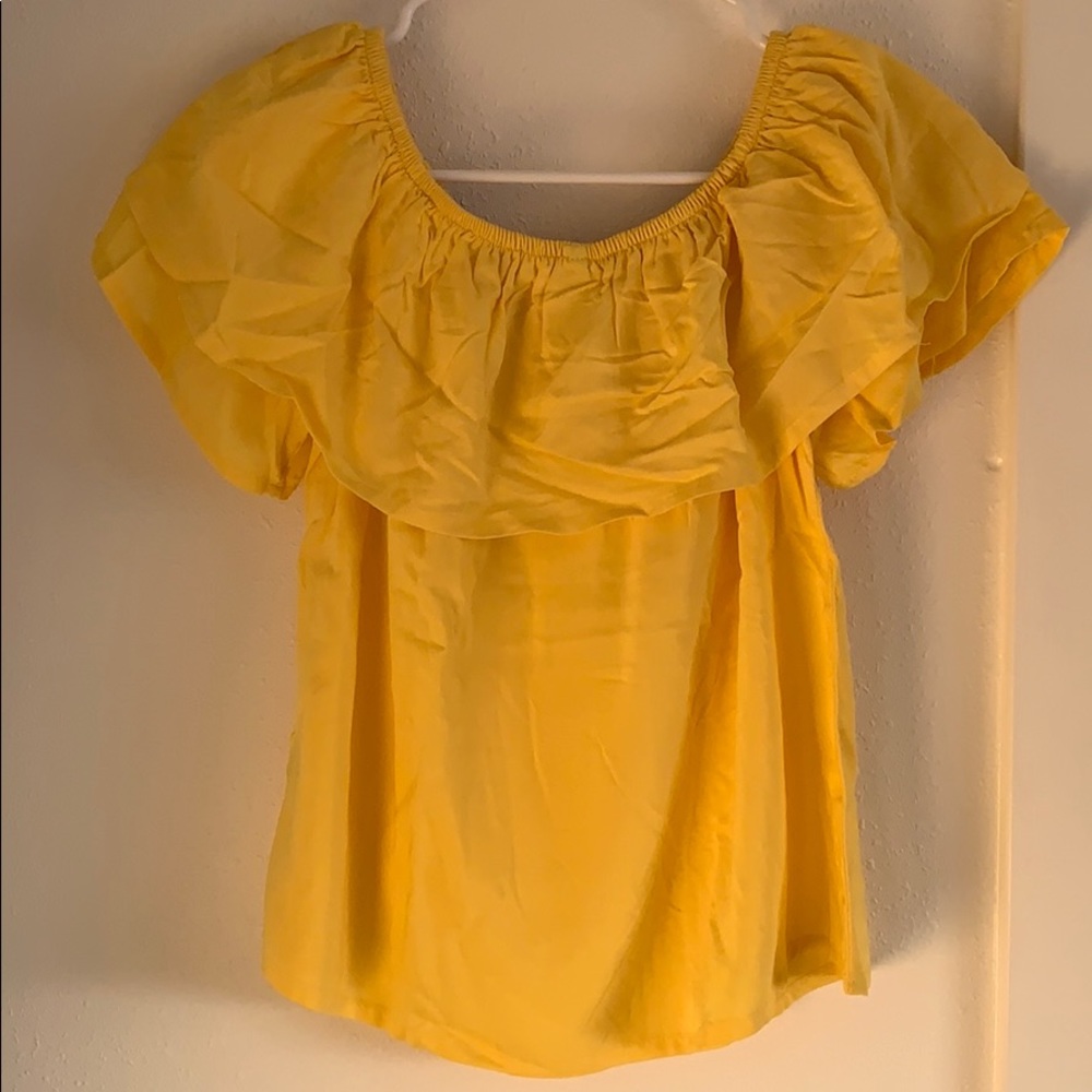 Embroidered Off Shoulder Top - Picture 2 of 6